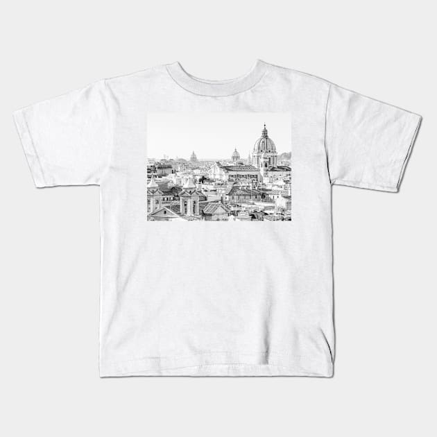 City of Rome Kids T-Shirt by ansaharju